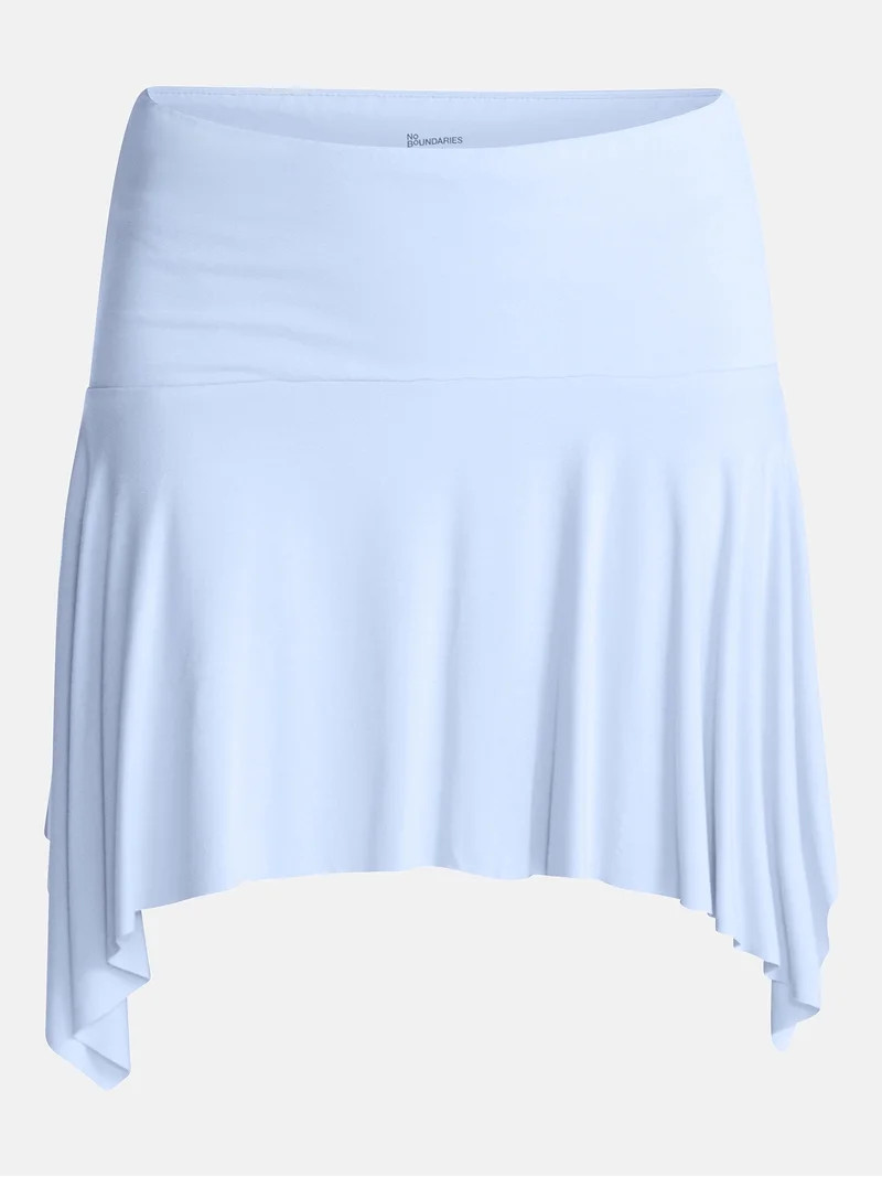 No Boundaries Asymmetrical Mini Skirt, Women\u2019s XXS-XXL | Walmart (US)