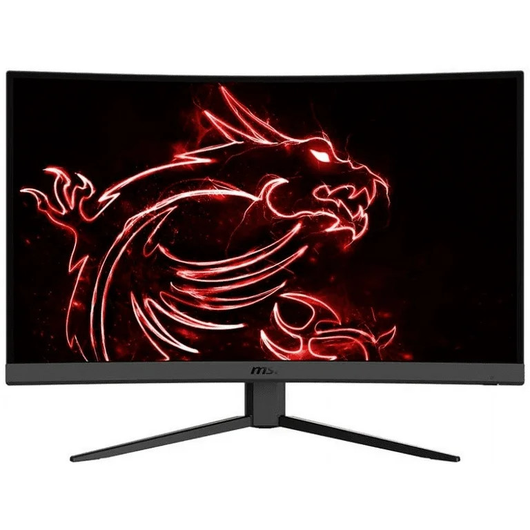 MSI 31.5" Curved FHD (1920x1080) HDMI DP 165Hz 1ms FreeSync LCD Gaming Monitor - Optix G32C4W | Walmart (US)