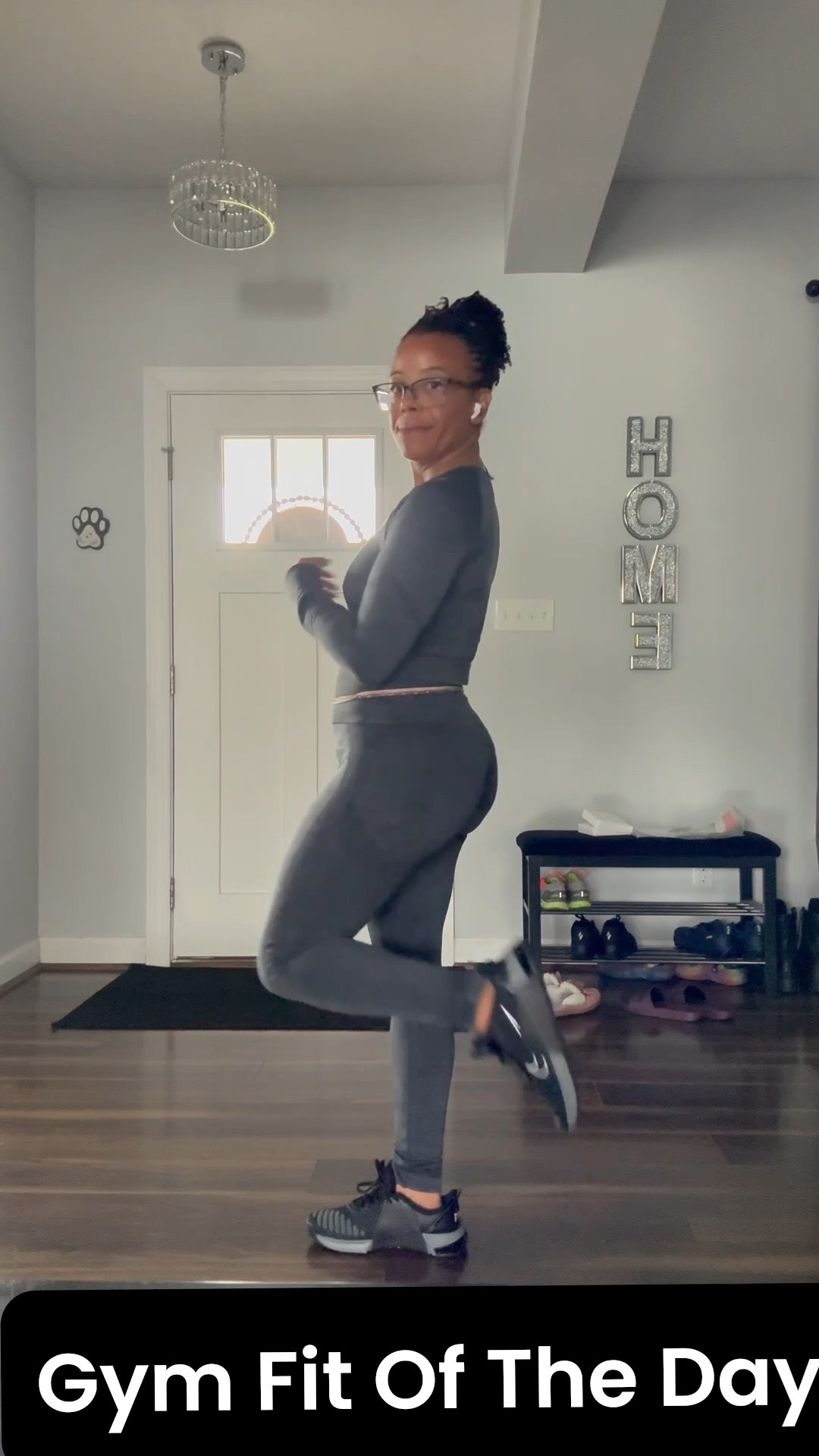 I may be achy and beat down when leaving the gym, but you can never say I'm not cute while changing my lifestyle. Size medium, stretchy two-piece with thumb holes. #workoutgear #gymwear #twopiece #nike #glamdecor

#LTKActive #LTKPetite #LTKHome