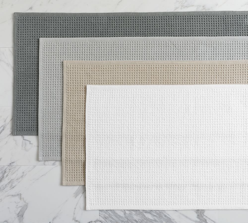 Waffle Weave Bath Mat | Pottery Barn (US)