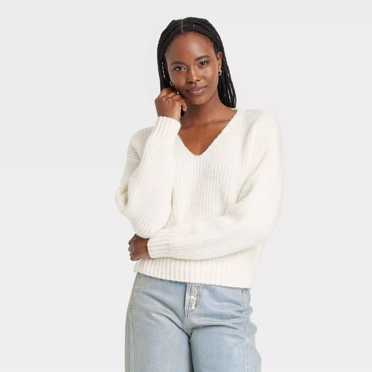 Women's V-Neck Pullover Sweater - Universal Thread™ | Target