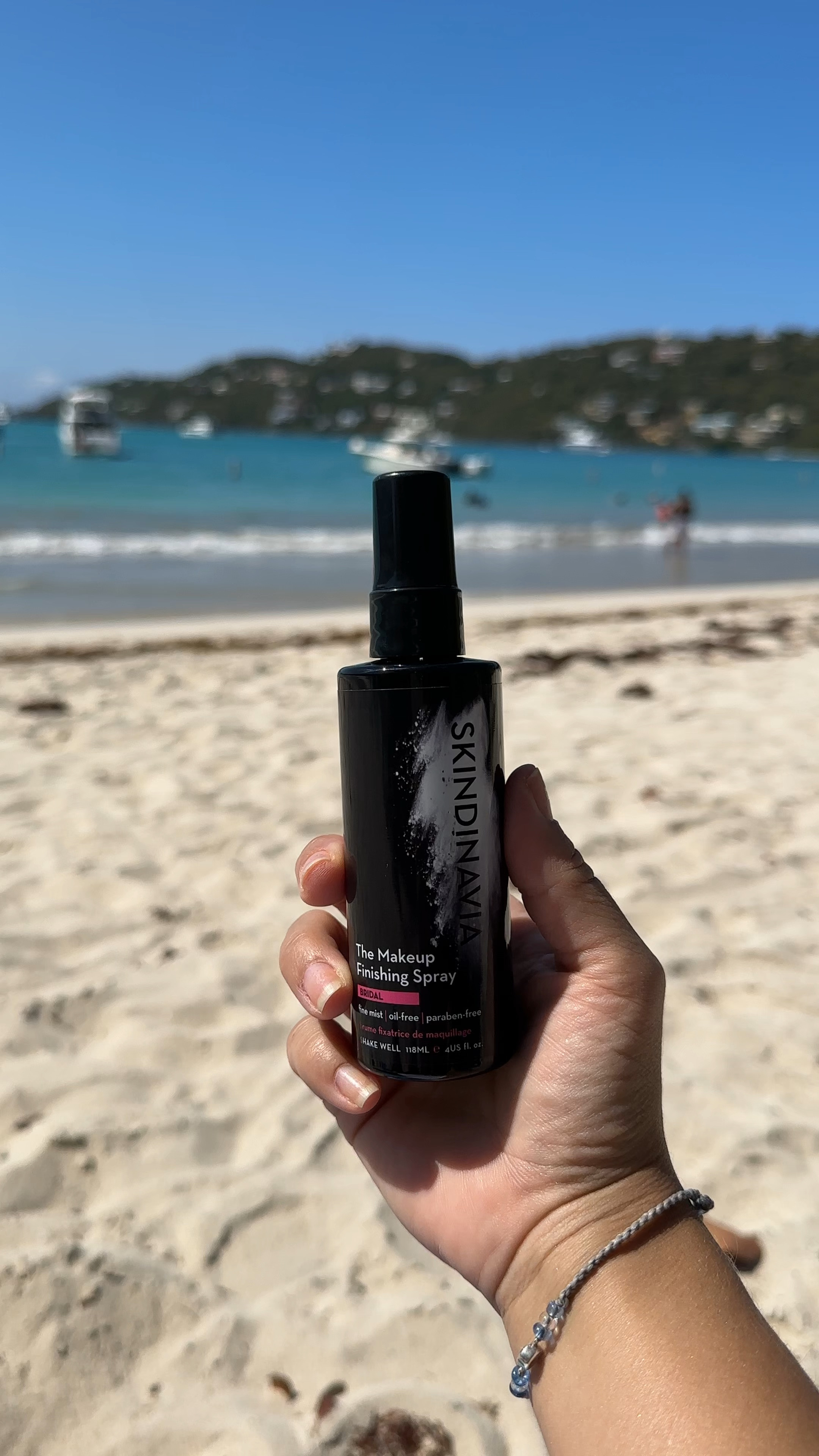 All day setting spray for your next beach vacation. 

#LTKbeauty #LTKwedding #LTKtravel