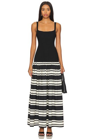 DELFI Zona Dress in Black & White from Revolve.com | Revolve Clothing (Global)