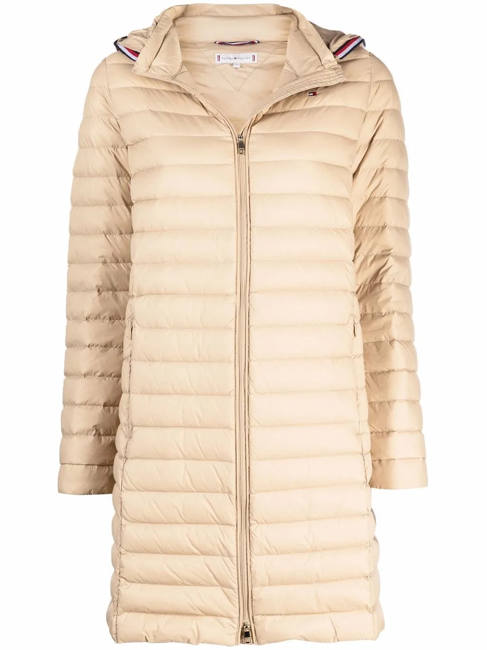 zipped padded coat | Farfetch Global