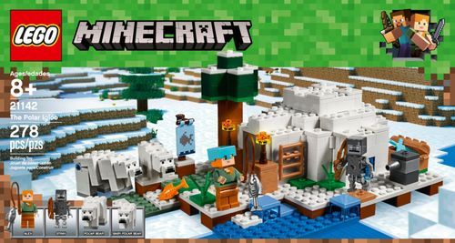 LEGO - Minecraft The Polar Igloo 21142 | Best Buy U.S.
