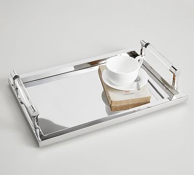 Decorative Mirrored Tray | Pottery Barn (US)