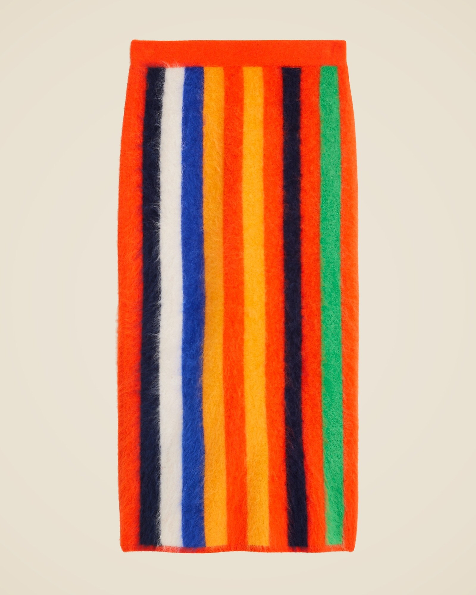 Christopher John Rogers X J.Crew brushed cashmere pencil skirt | J. Crew US