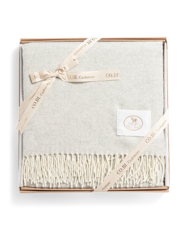 Made In Italy Lambswool Throw | TJ Maxx