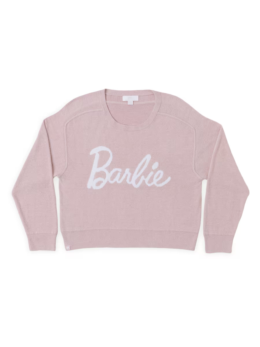 Little Girl's & Girl's Cozychic Barbie Sweatshirt | Saks Fifth Avenue