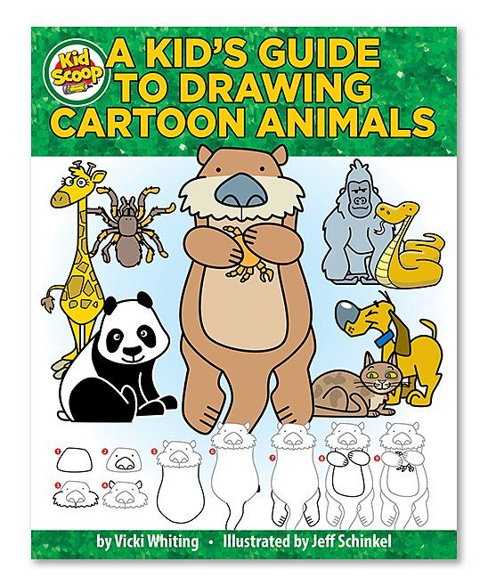 Fox Chapel Publishing A Kid's Guide to Drawing Cartoon Animals Activity Book | Best Price and Rev... | Zulily