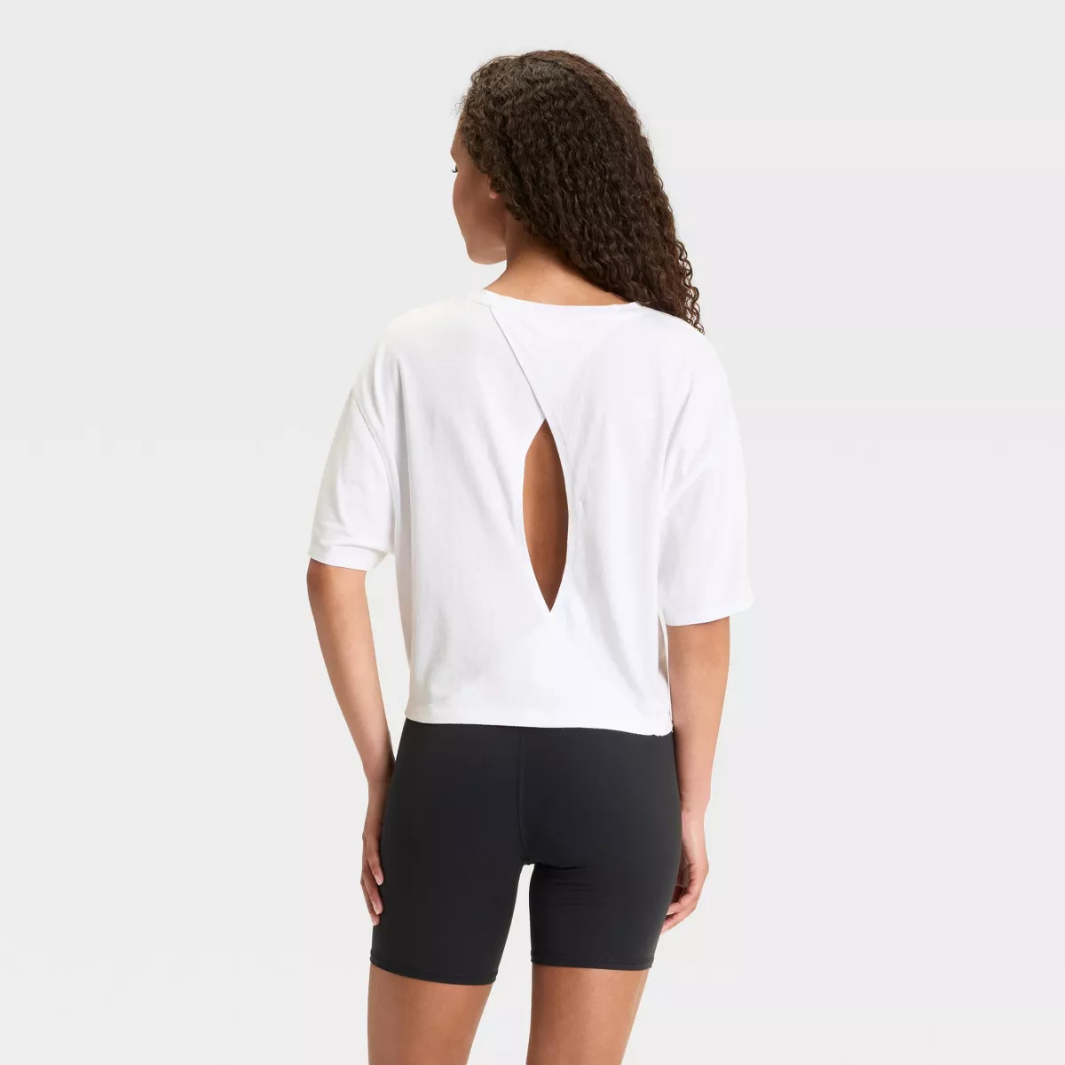Women's Boxy Cropped Short Sleeve Top - JoyLab™ | Target