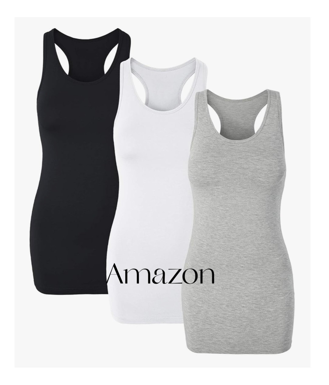 These long scoop neck razorback tanks are high quality and can work as a maternity tank!
Can work as workout top, cami, or alone 

#LTKActive #LTKBump #LTKSaleAlert