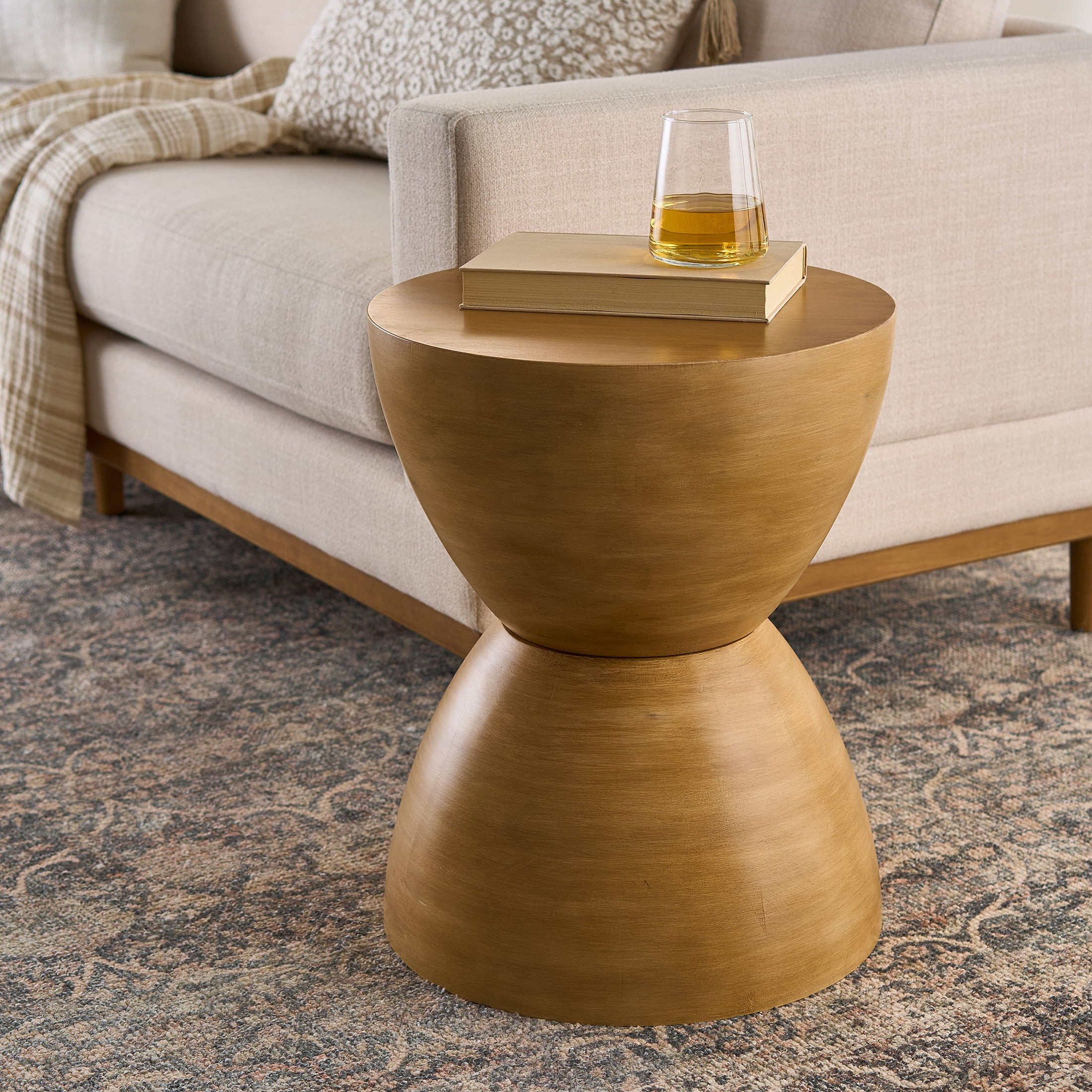 Better Homes & Gardens James Wood End Table, Light Honey Finish | Walmart (US)
