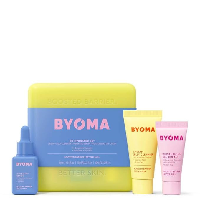 BYOMA SO HYDRATING TRIO ( Hydrating Serum, Creamy Jelly Cleanser & Moisturizing Gel Cream) | Amazon (US)