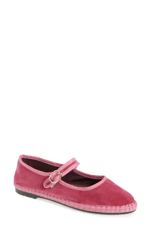 Flabelus Frances Mary Jane Flat in Pink at Nordstrom, Size 5-5.5Us | Nordstrom
