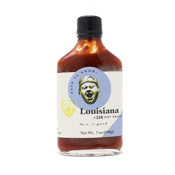 Louisiana Style Hot Sauce - 7oz Bottle - 9,410 Scovilles - Made in USA with Cayenne & Habanero Pe... | Amazon (US)