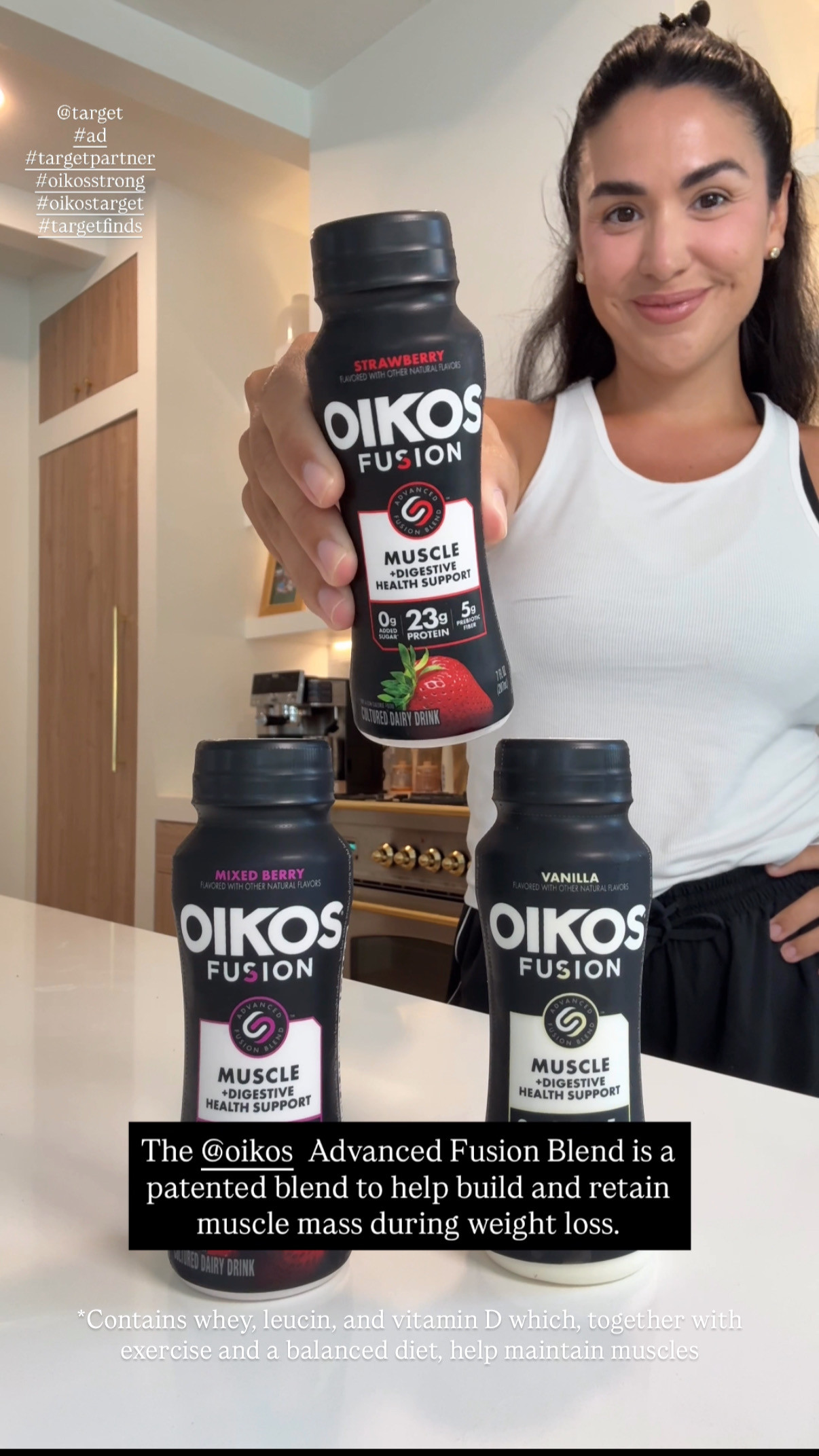 #AD I love getting the @oikos Fusion drinks whenever I’m @target . 23 grams of protein and 5 grams of prebiotic fiber help me hit all my daily goals! Did I mention they taste great too?! Comment SHOP for details @target #TargetPartner #oikosstrong #oikostarget #targetfinds @Shop.LTK #liketkit 

 #LTKfitnessgoals #LTKmomlife #LTKfoodie