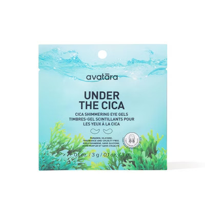 Avatara Under the Cica Sparkling Hydrogel Eye Masks - 0.21oz | Target