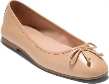 Cole Haan Yara Ballet Flat in Soft Gold at Nordstrom Rack, Size 10 | Nordstrom Rack