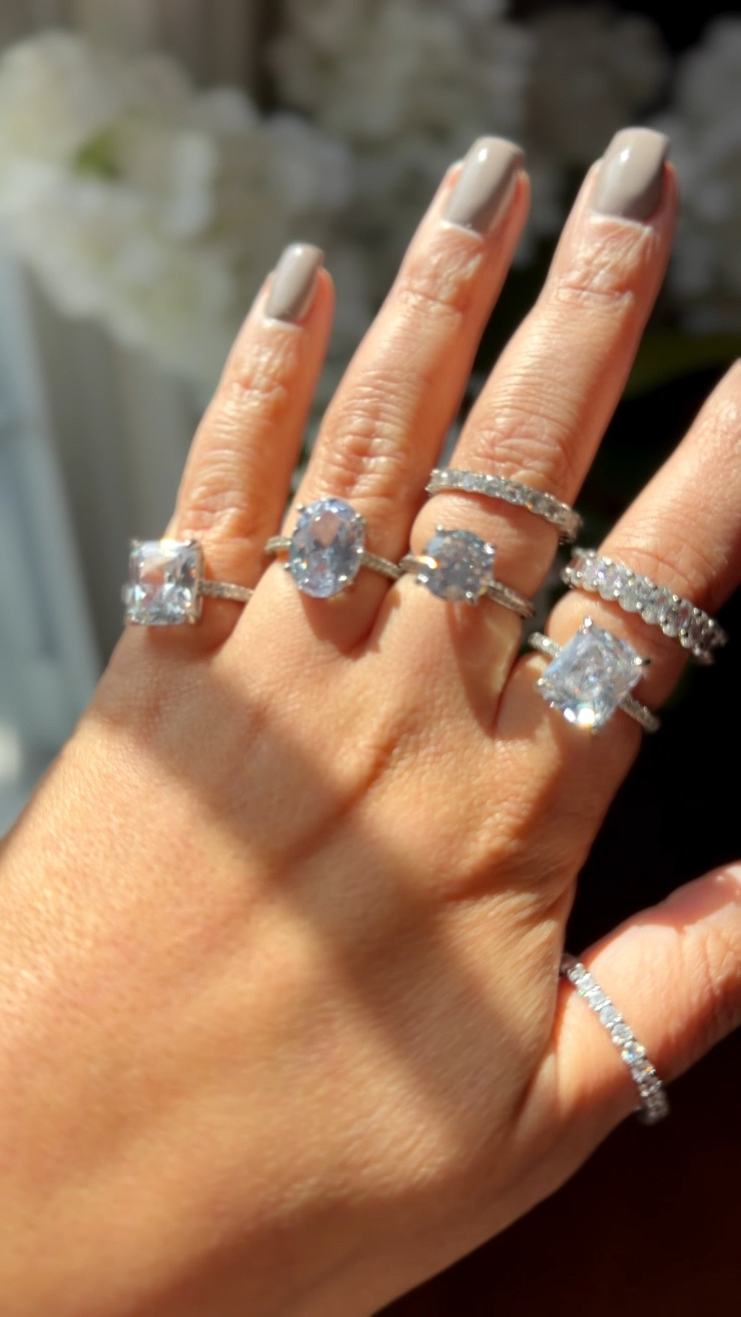 Engagement Rings for Women Gold, Silver, Rose Gold. Engagement Ring, Moissanite Diamond Wedding Ring.  Anniversary, Gift.

#LTKTravel #LTKgrwm #LTKU