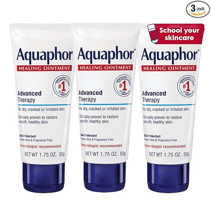Aquaphor Healing Ointment - Travel Size Protectant for Cracked Skin - Dry Hands, Heels, Elbows, L... | Amazon (US)