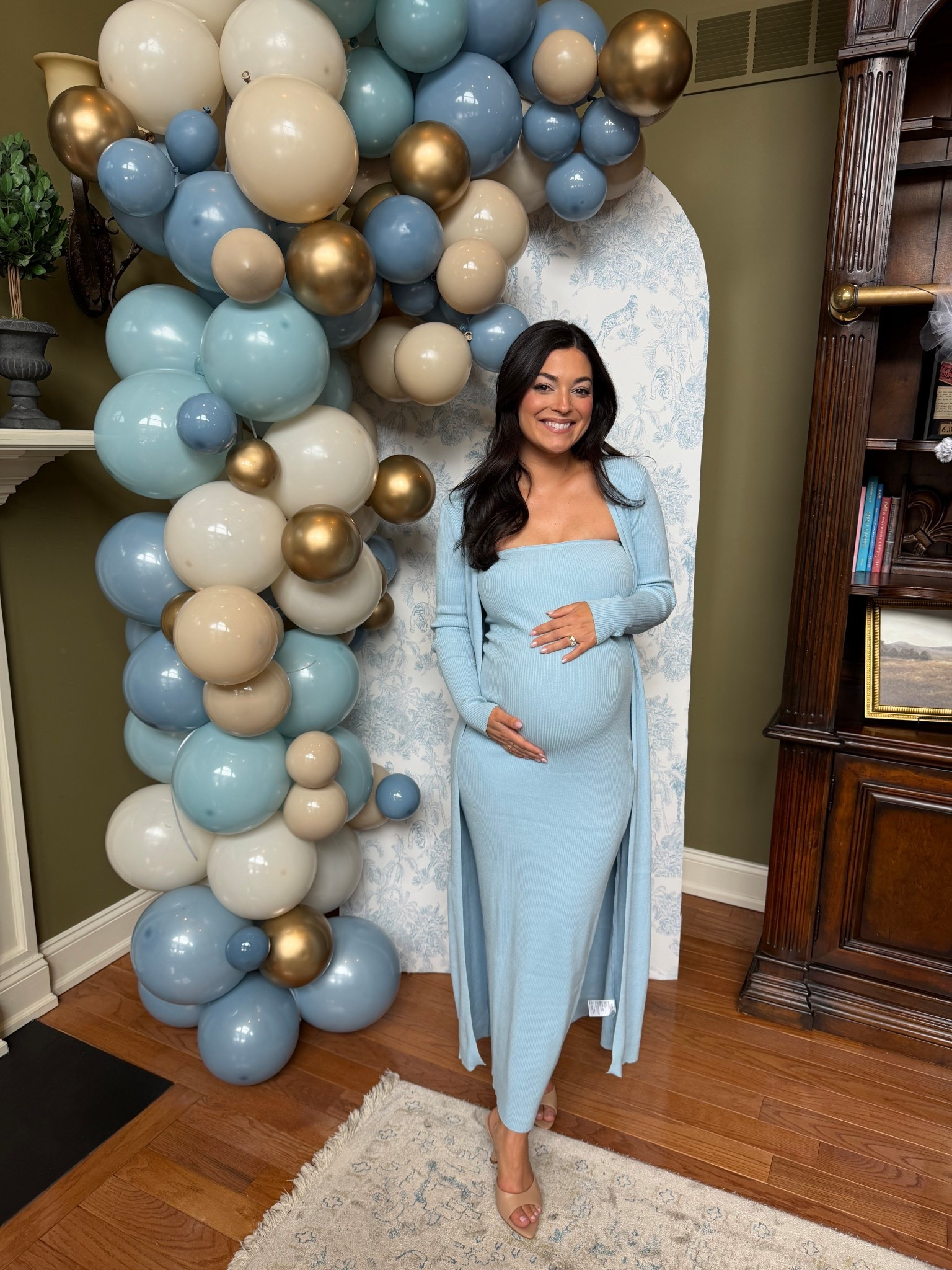 Baby shower outfit 🤍🤍

#LTKmomlife #LTKBump #LTKBaby