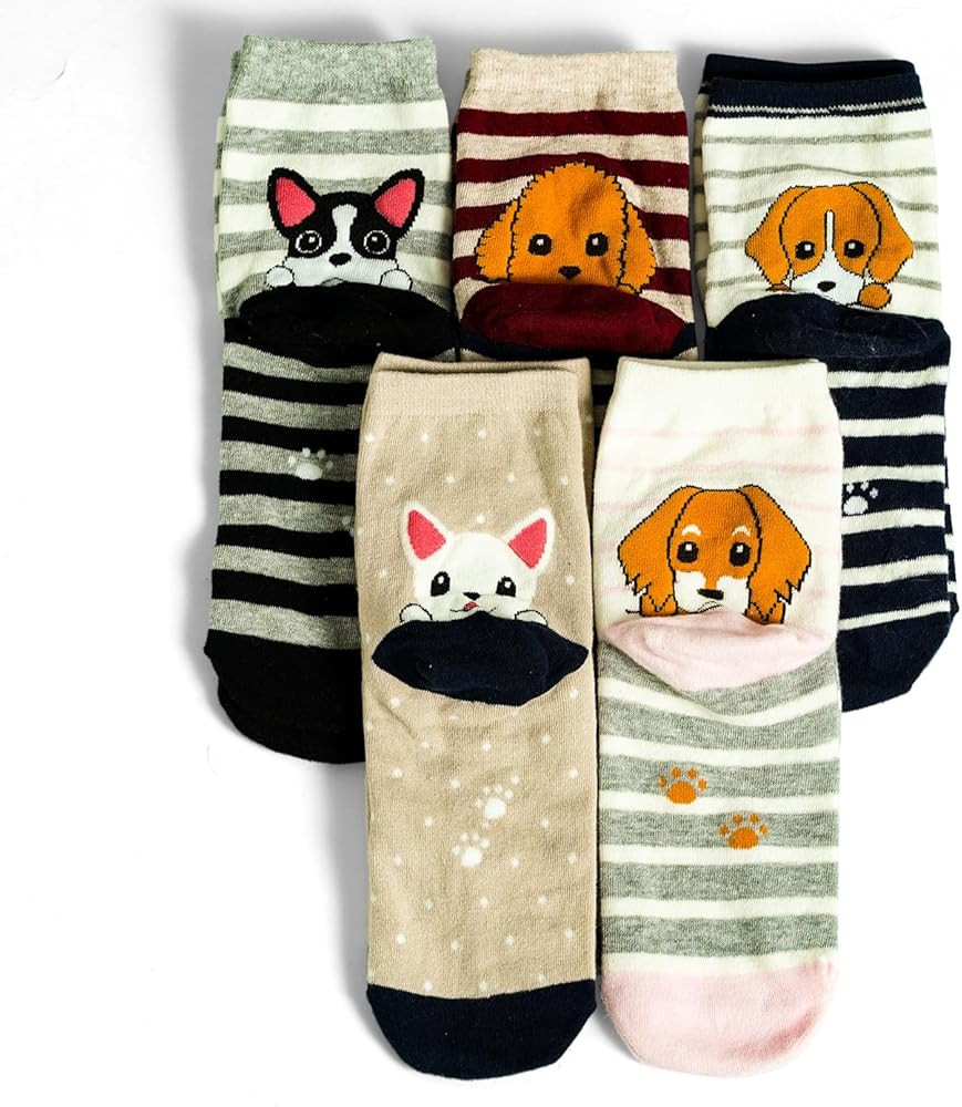 LovinPet Women’s Socks for Pet Lovers, Adorable Pet Themed Cozy Socks for Pet Moms & Dads, Fun,... | Amazon (US)