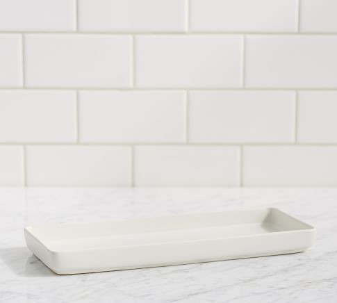 Mason Glazed Stoneware Bathroom Accessories | Pottery Barn (US)