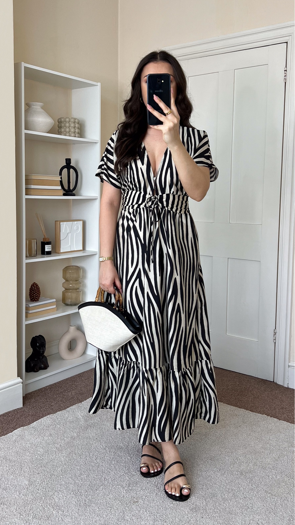 Casual & chic summer dress. Dress is Mango, wearing size UK8. Bag is Motf. Sandals are Stradivarius.

#LTKeurope #LTKsummer #LTKuk