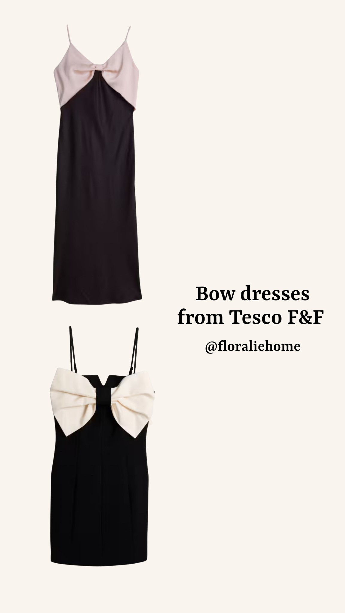 How cute are these bow dresses!!! 🖤🎀

#LTKwinter #LTKuk #LTKfestive