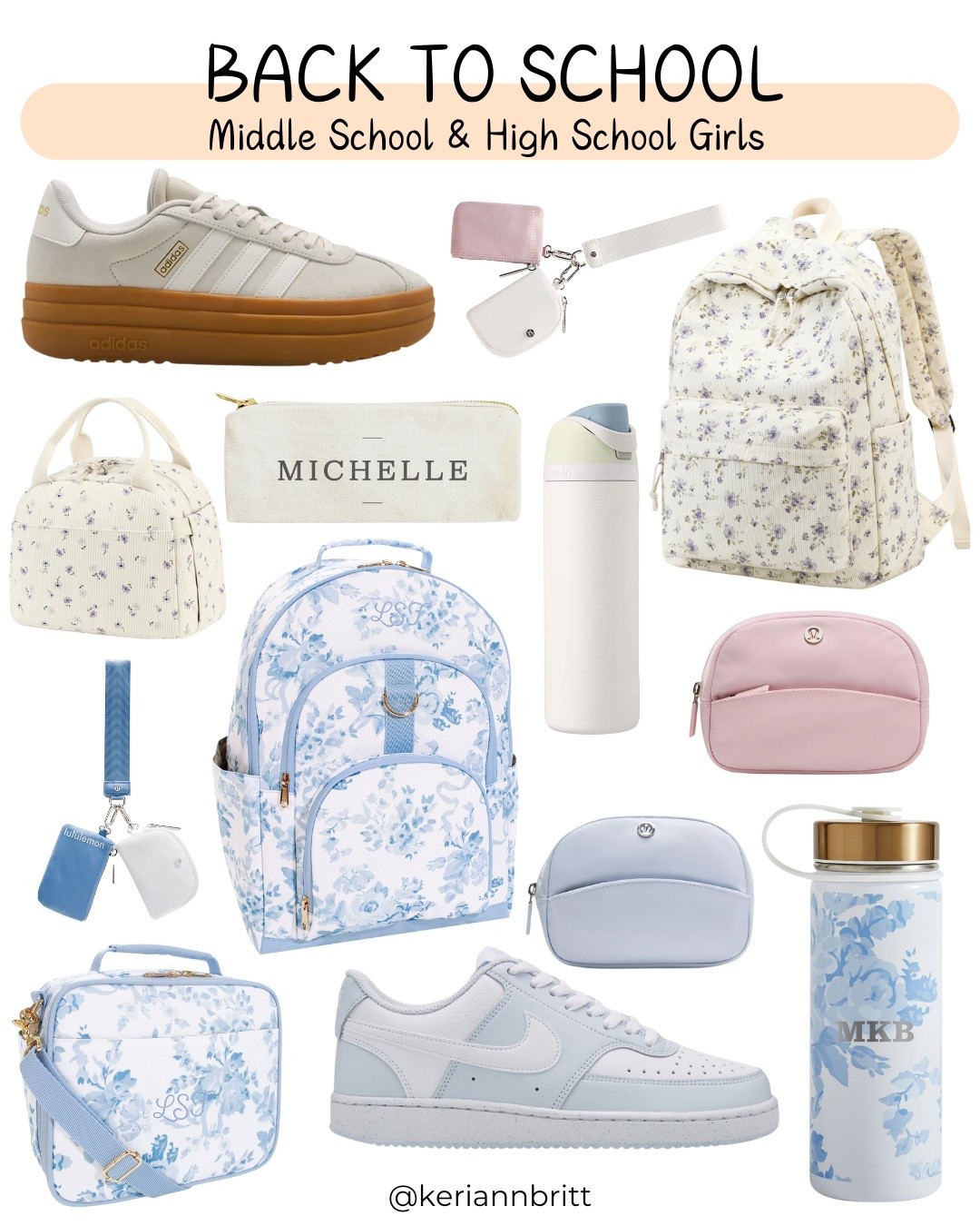 Back To School - Middle School and  High School Girls

pb teen / back to school shopping / backpacks / book bag / lunch box / bts 2025 / school supplies / pencil bag 

#LTKKids #LTKItBag #LTKSeasonal