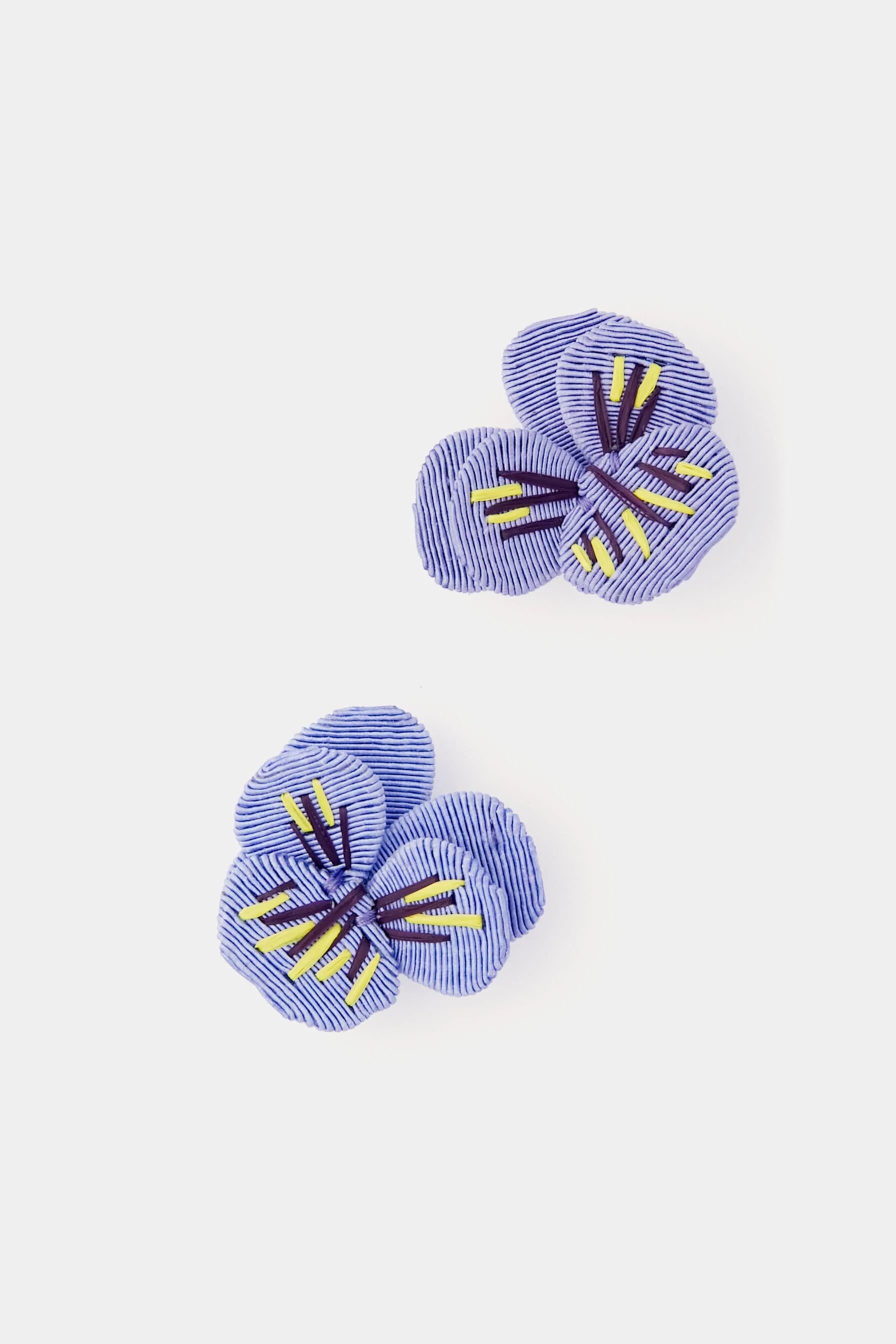 Lilac Pansy Studs | Tuckernuck (US)