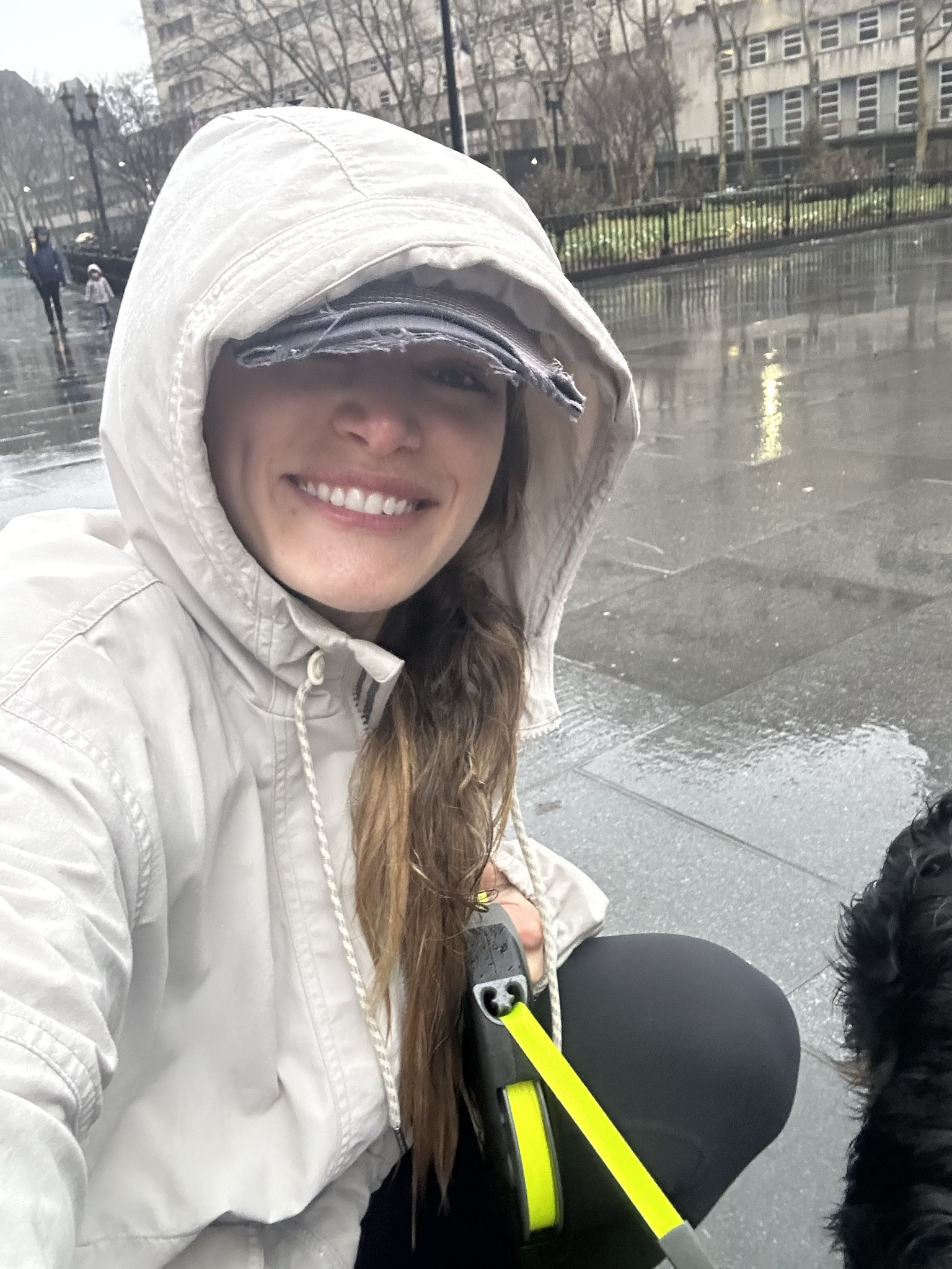 This Vuori Jacket has literally saved me this rainy season with my pup. It has so many useful pockets that it’s easy to carry an umbrella, dog treats, bags, etc. It is line so it is warmer than most rain jackets. Couldn’t recommend more! I usually wear a Small in this brand but I wanted a cozier/oversized fit for layering so I went with the Medium. 

#LTKfitness #LTKMostLoved #LTKtravel
