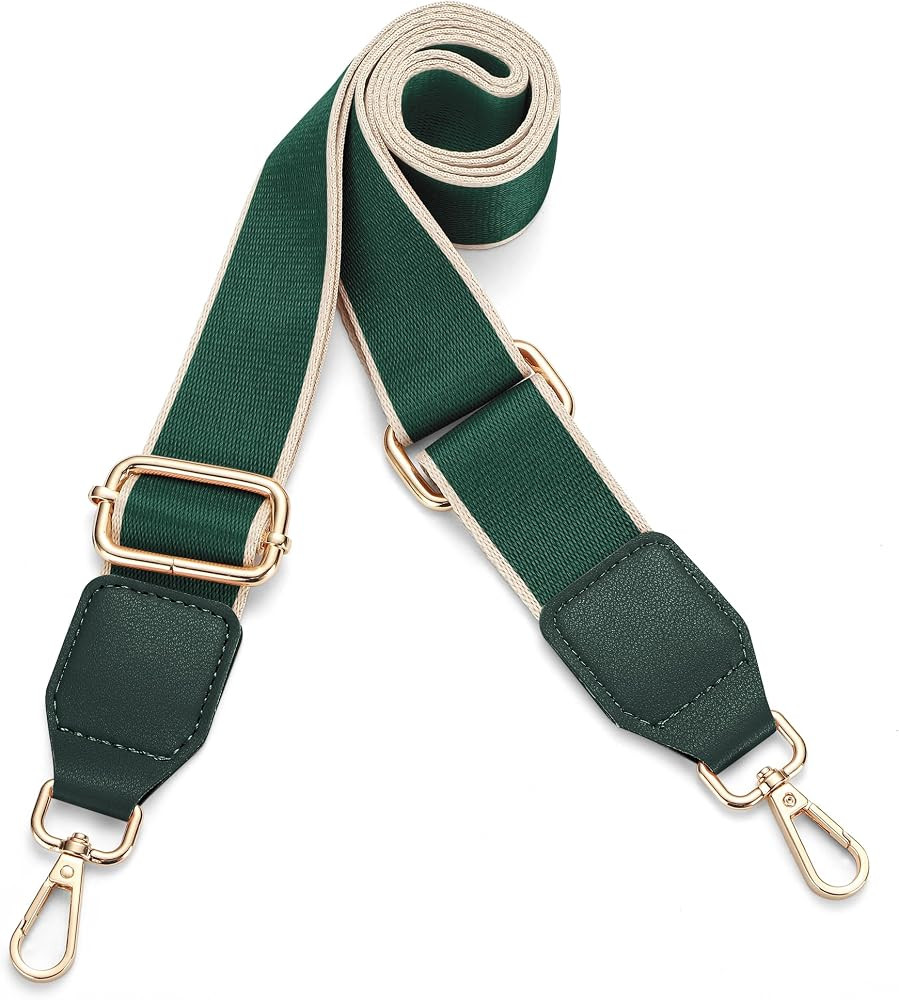 Purse Straps Replacement Crossbody, Universal Wide Shoulder Strap for Bags Adjustable Straps for ... | Amazon (US)
