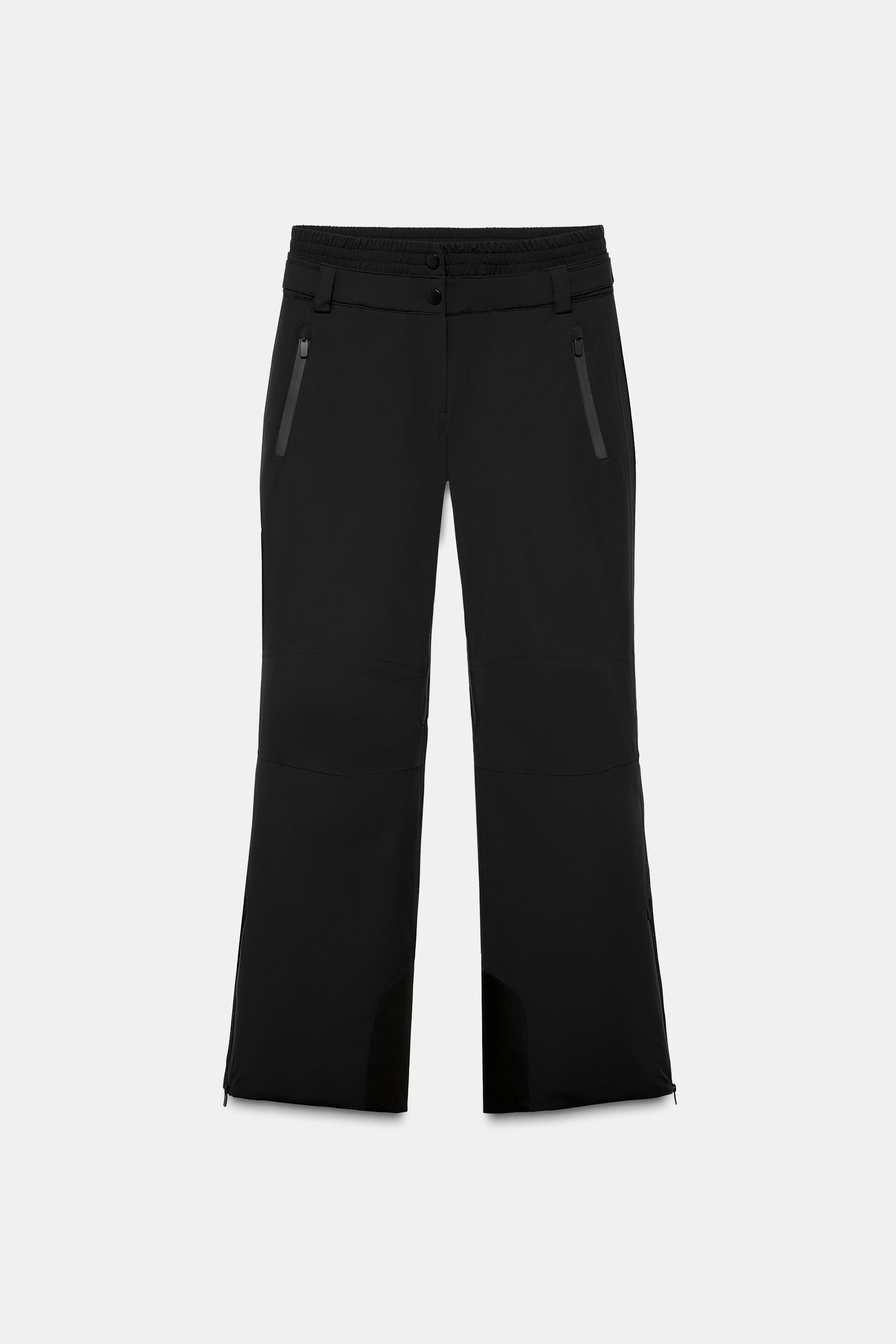 WATER RESISTANT DOUBLE WAIST RECCO® TECHNOLOGY SKI COLLECTION PANTS | Zara US