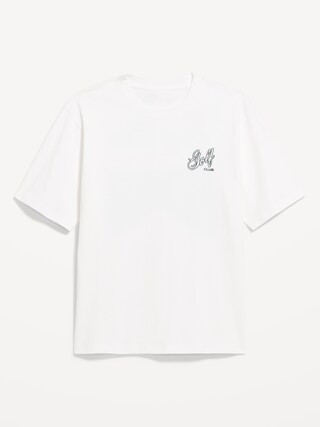 Heavyweight Crew-Neck Graphic T-Shirt | Old Navy (US)