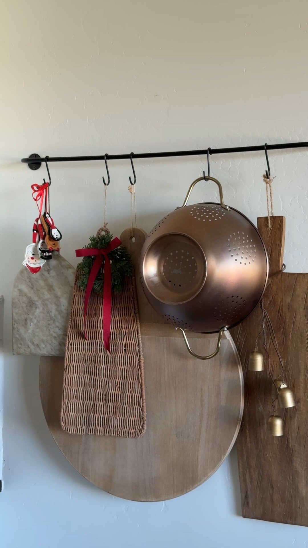 Added a little holiday to my viral cutting board rail in our kitchen, the measuring spoons are from Hobby Lobby but I linked several different styles below that you can buy online!!

#LTKHoliday #LTKHome #LTKCyberWeek