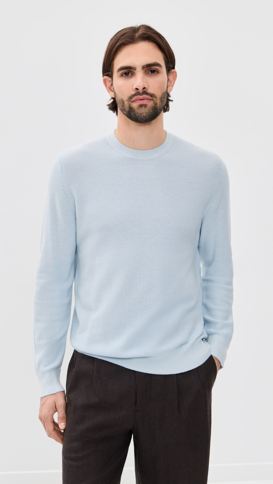 Geo Jacquard Crew Sweater | Shopbop