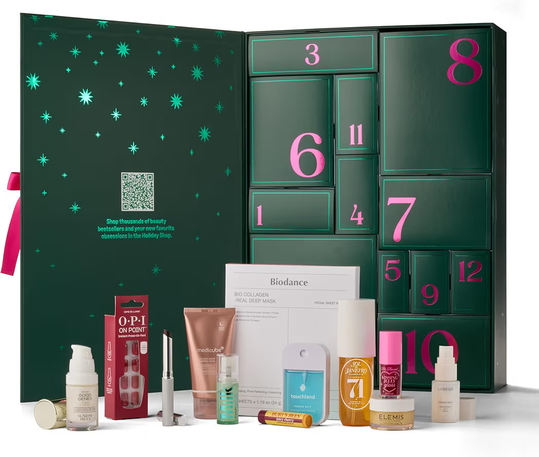 Amazon Beauty Advent Calendar | Exclusive 12 Days of Beauty 2025 | 8 Full-Size and 4 Mini-Size Fa... | Amazon (US)