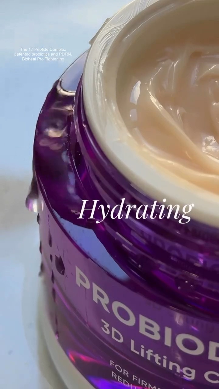 This 3D lifting cream by @bioheal.boh_official feels like bottled luxury! 

#biohealboh #purplebotoxcream #protighteningcream #tightener #boh