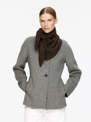 Alpaca-Wool Blend Scarf | Arket UK