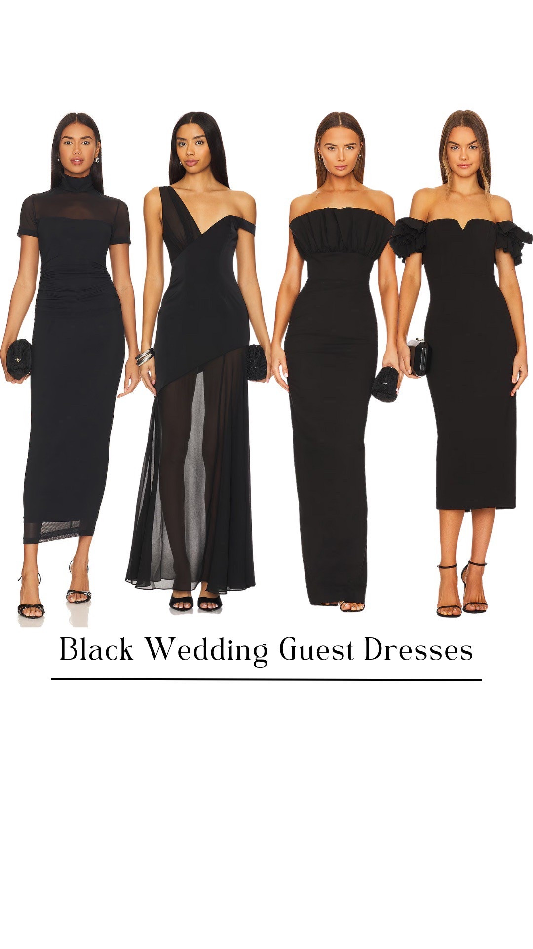 Wedding Guest Outfit Inspo | Chic Black Dress Ideas for Every Season

Need some outfit inspo for your next celebration? These stunning wedding guest dress ideas, featuring the timeless black dress, are perfect for any season and every type of wedding! Save this for your next RSVP! #WeddingGuestStyle #BlackDressMagic #OutfitInspo

#LTKStyleTip #LTKWedding #LTKParties