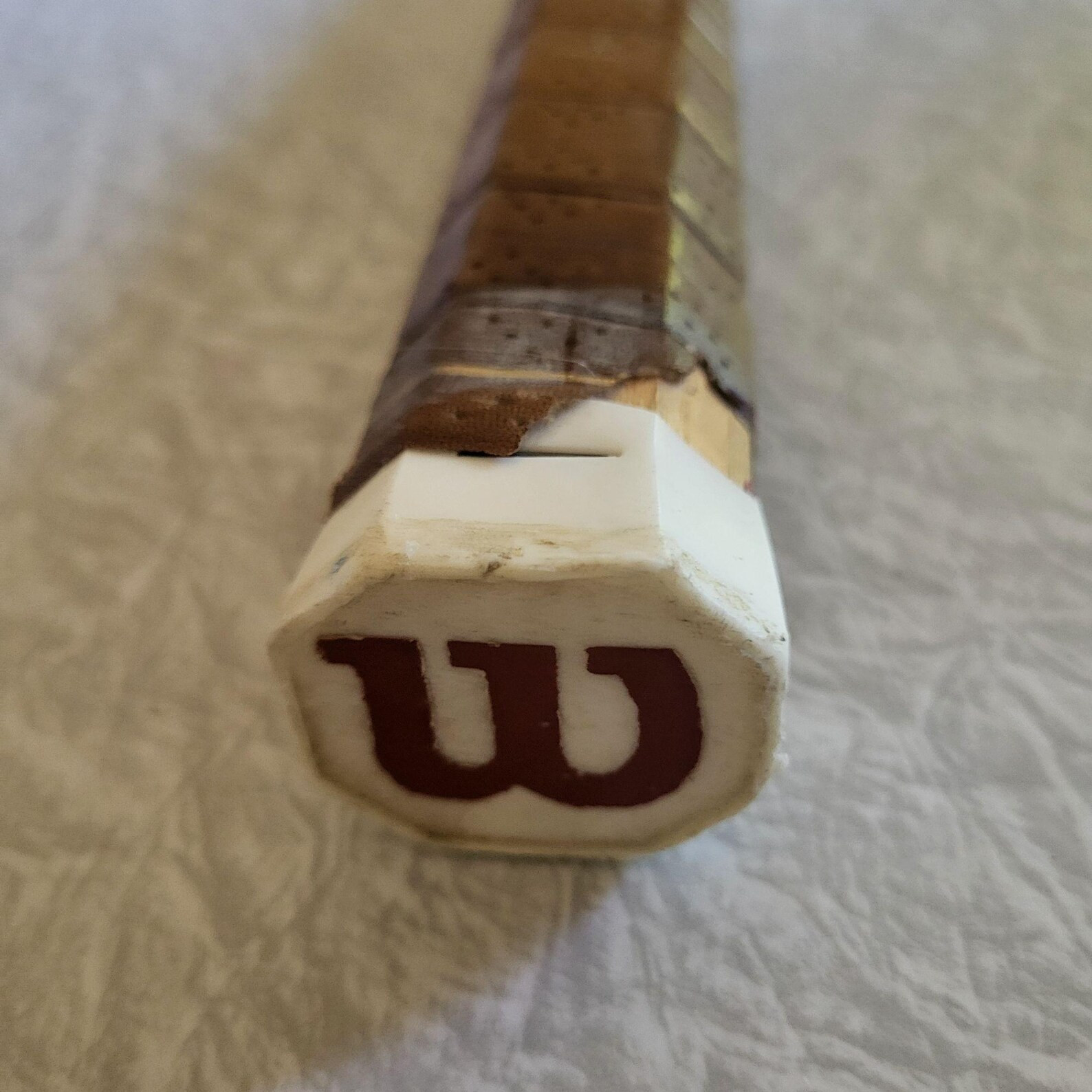 Vintage Wilson Tennis Racket With Wooden Frame & Leather Grip Chris Everet - Etsy | Etsy (US)