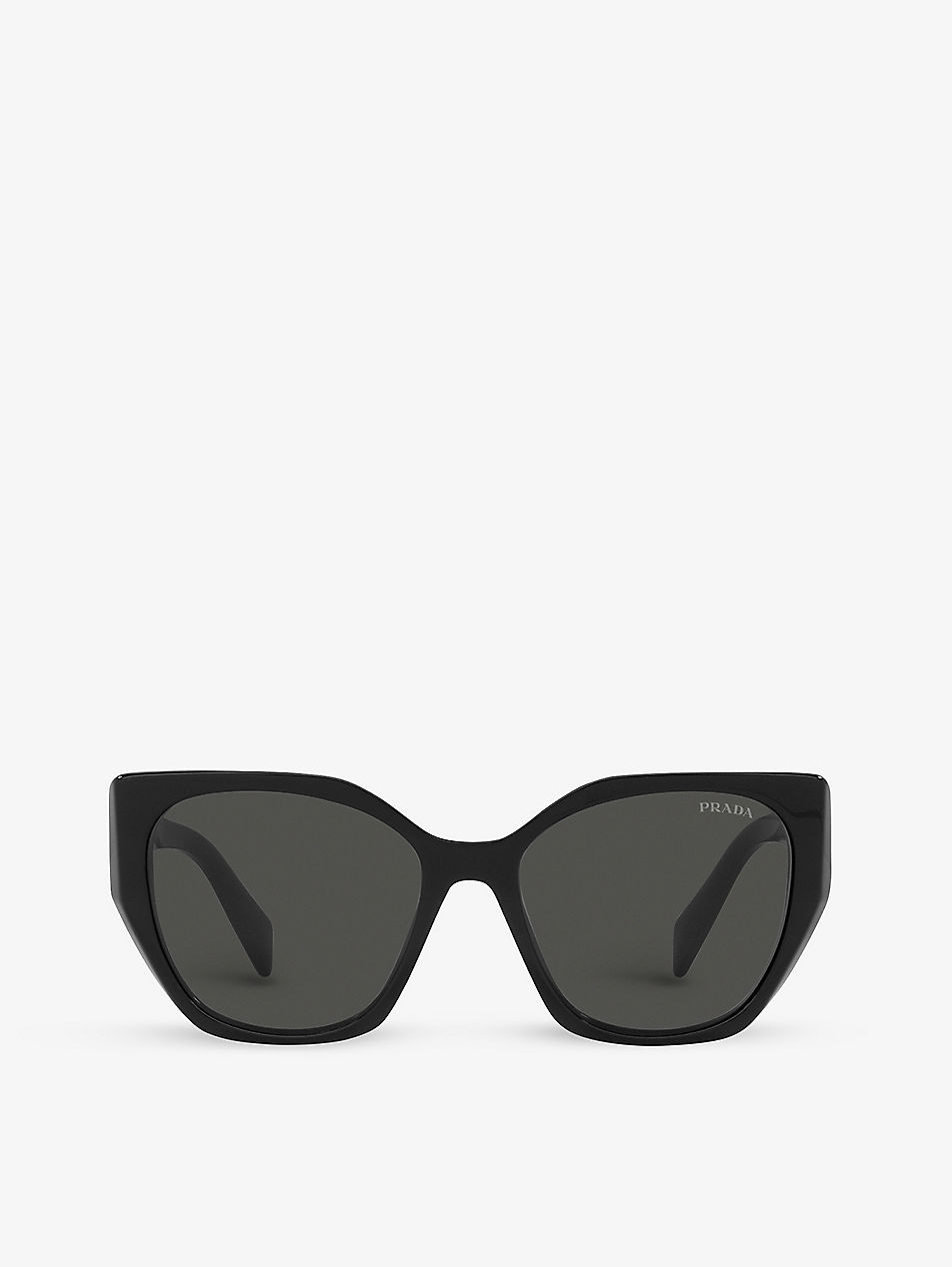 PR 19ZS cat-eye frame acetate sunglasses | Selfridges