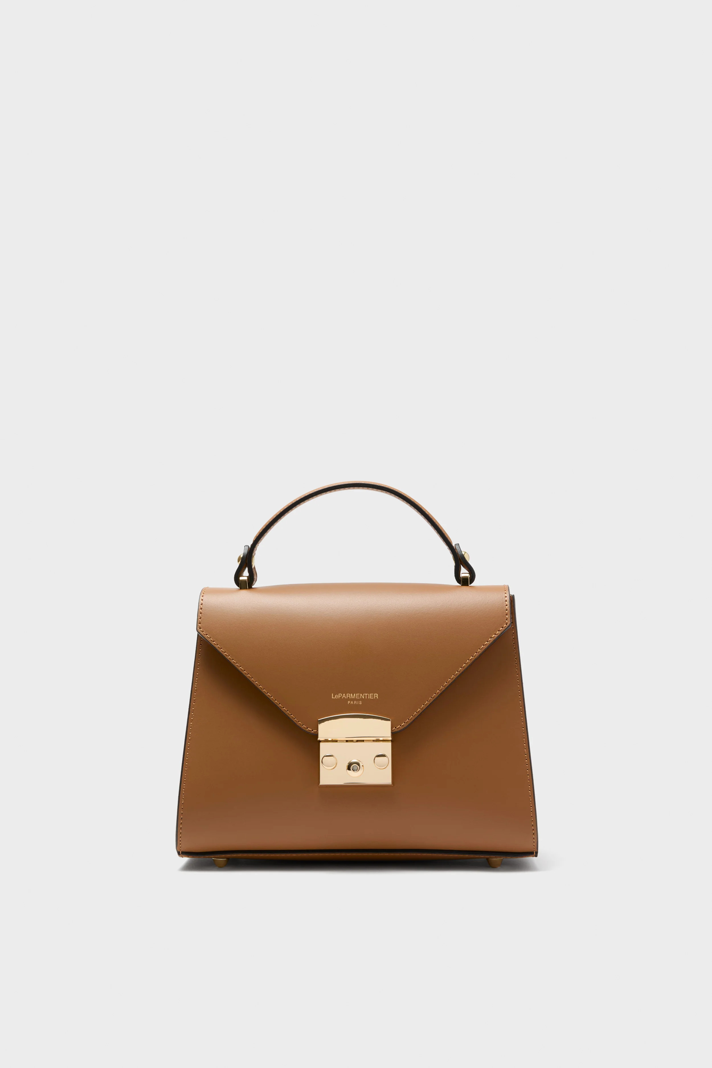 Caramel Peggy Top Handle Satchel Bag | Tuckernuck (US)