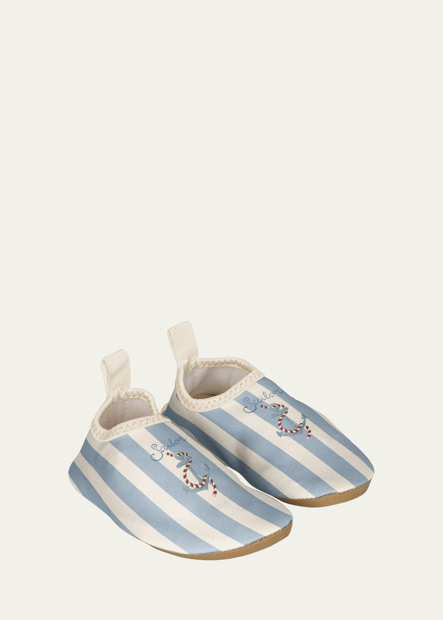 Konges Slojd Boy's Aster Striped Swim Shoes, Kids | Bergdorf Goodman