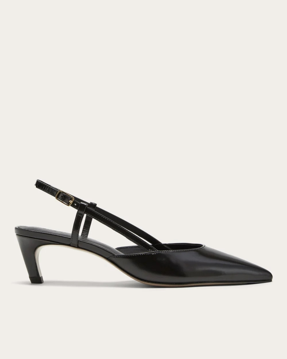 The Studio Slingback Heel | Black | Everlane