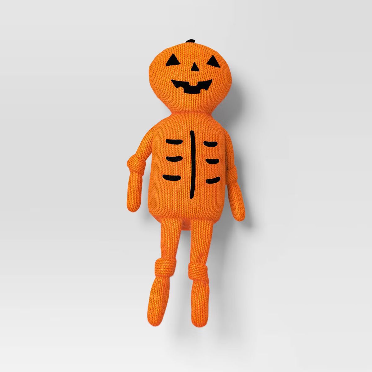 12" Knit Pumpkin Halloween Decorative Figurine - Hyde & EEK! Boutique™ | Target