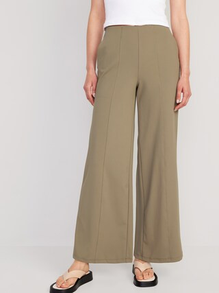 High-Waisted PowerSoft Wide-Leg Pants for Women | Old Navy (US)