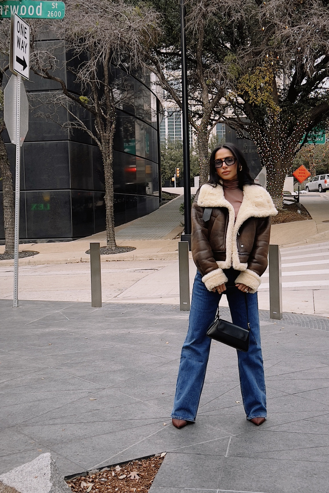 I love pairing brown and blue together 💙🤎 This cropped shearling jacket and brown boots are from Zara, but I linked similar styles! Jeans are from Abercrombie and they are amazing 💕

#LTKstyletip #LTKfindsunder100 #LTKSeasonal